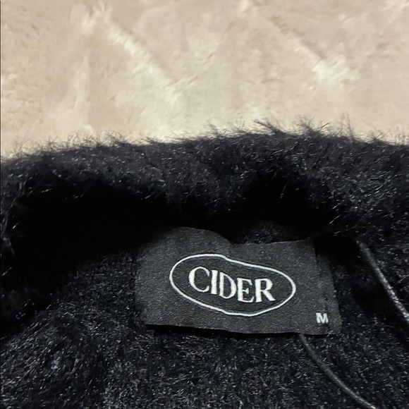 Cider Black Sweater with Mushrooms - Picture 2 of 5